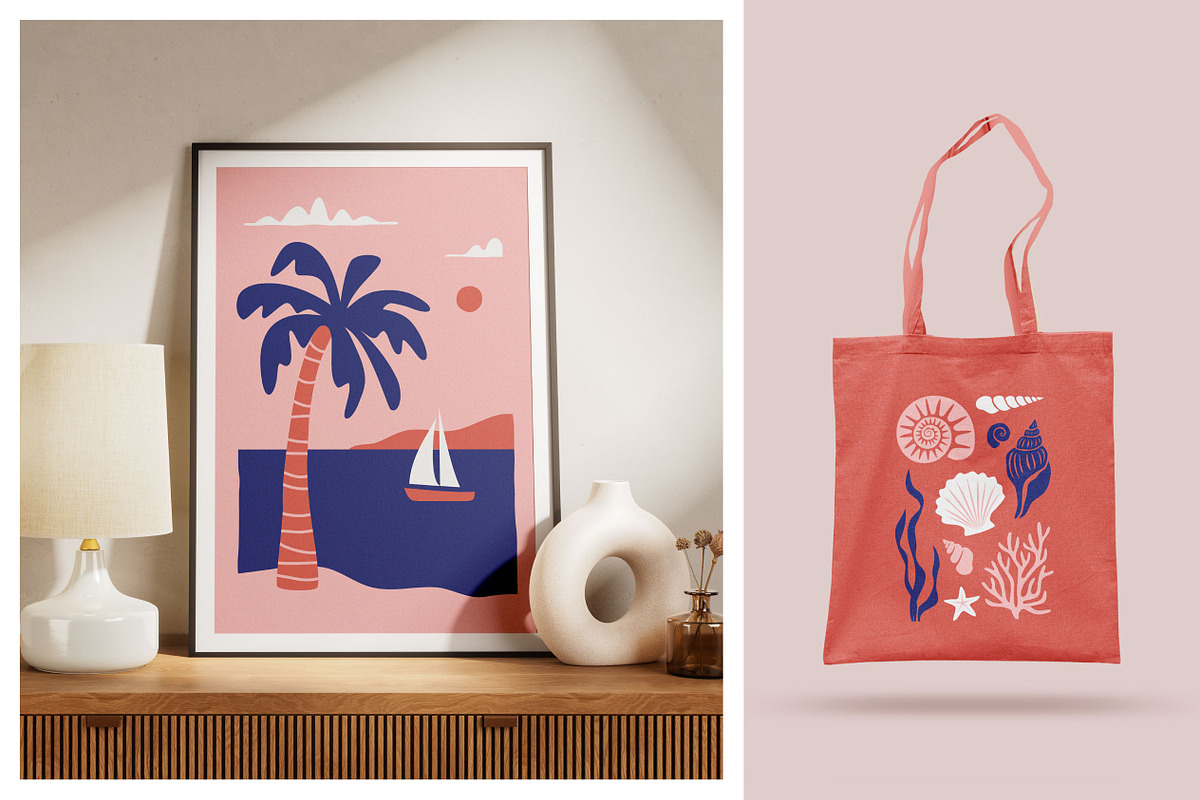 Seasive Vibes / Summer Graphics Pack, a Pattern Graphic by MaryArt (Photo 7 of 9)