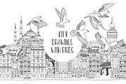 Cities in Europe - hand drawn set, an Illustration by Franzi draws (Thumbnail 7 of 9)