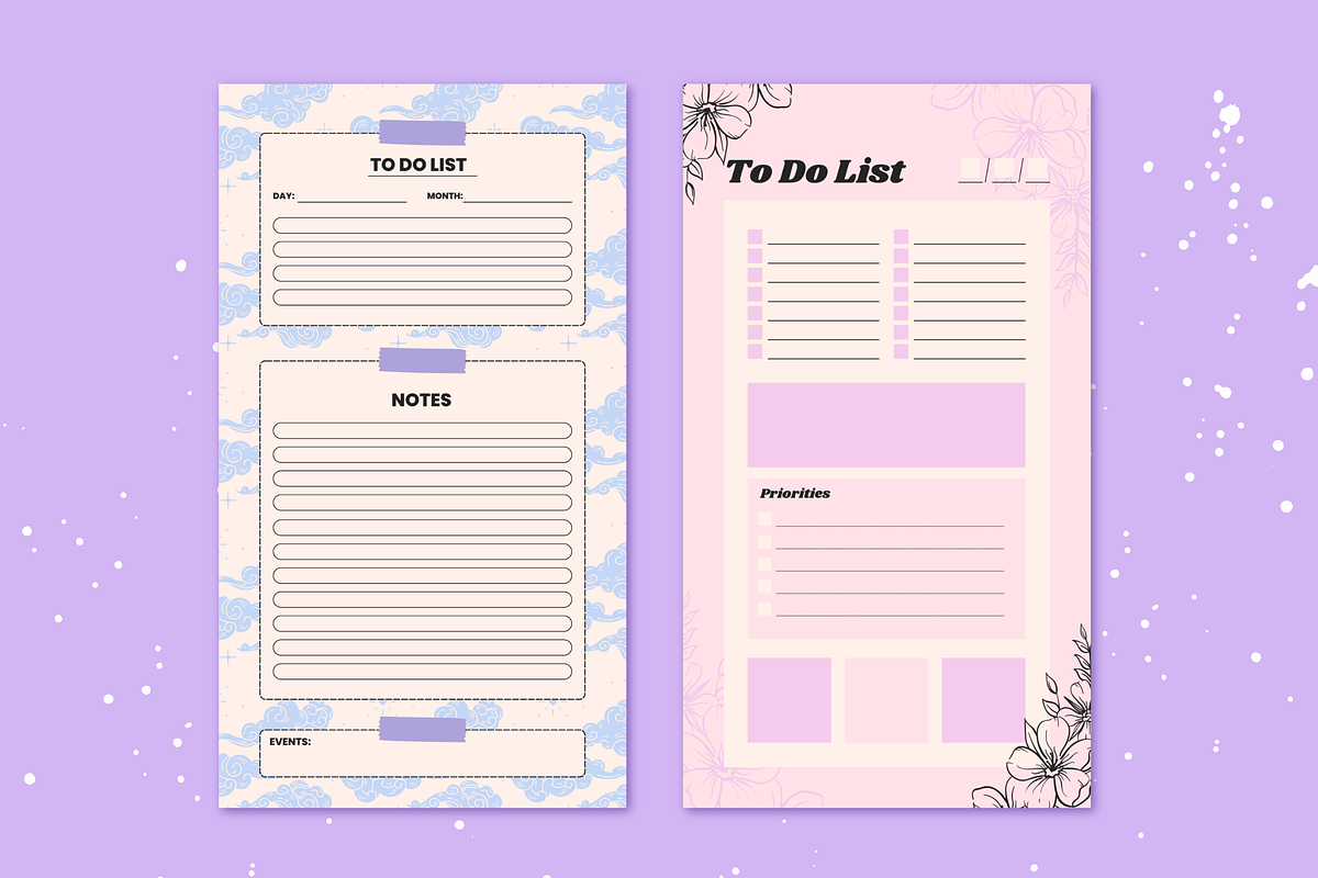20 Multistyle Planners Templates, a Templates & Theme by TemplateCastleStore (Photo 7 of 9)