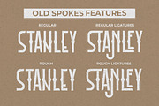 Old Spokes - Vintage Display Font, a Serif Font by PutraCetol Studio (Thumbnail 12 of 12)