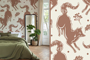 Linocut Animals rustic patterns, an Animal Illustration by Carpet Tapete Pretzel (Thumbnail 15 of 17)