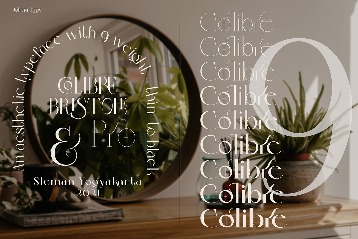 Colibre Bristole Pro, a Serif Font by Jolicia Type (Photo 3 of 13)