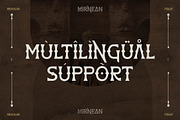 Mirnean Display Typeface Font, a Sans Serif Font by Storytype Studio (Thumbnail 11 of 15)