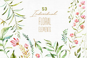 Crystal. Floral & Polygonal Bundle, a Decorative Illustration by OctopusArtis (Thumbnail 11 of 15)