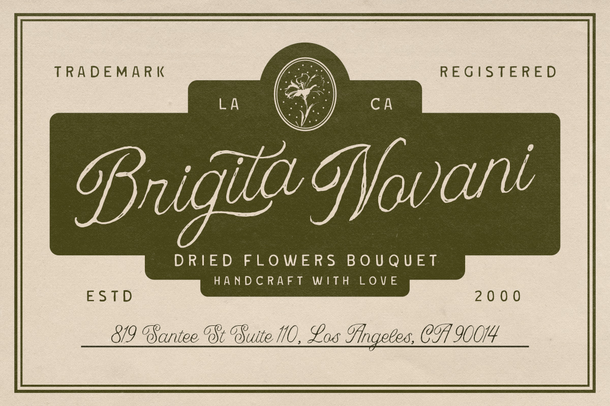 Nuances Affection Handwritten Script, a Script Font by Letterhend Studio (Photo 5 of 10)