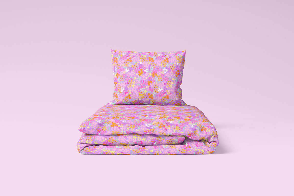 Ditsy Meadow floral pattern, an Illustration by nathalieclaire (Photo 12 of 15)
