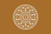 Gemini Symbol Lineart Illustration, a Branding & Logo Template by Buqancreative (Thumbnail 4 of 4)