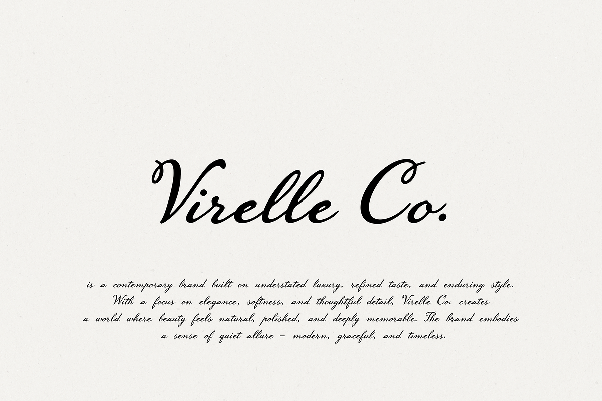 Pearl Fleur – Elegant Script Font, a Script Font by gafaroff studio (Photo 5 of 7)