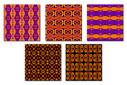 Halloween Pattern Digital Papers, a Pattern Graphic by tchastudio (Thumbnail 5 of 5)