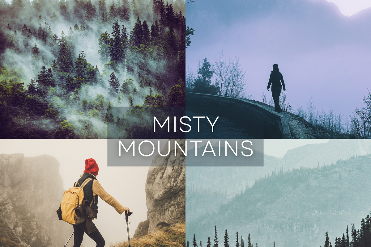 10 Misty Mountains Lightroom Presets, a Preset Add-On by RamsaGraphi (Photo 1 of 10)