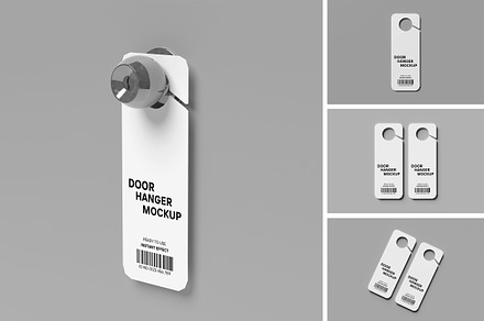 Door Hanger Mockup