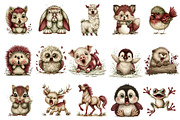 Funny Panic Animals Clipart Bundle, an Illustration by designcity5 (Thumbnail 3 of 5)