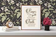 Seamless Flowers heliotrope pattern, a Pattern Graphic by Vintage (Thumbnail 11 of 16)
