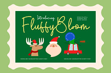 Fluffy Bloom Charming Monoline Han