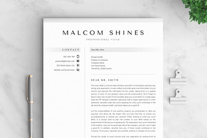 Resume/CV - The Shines