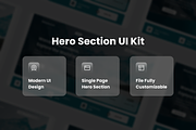 Wanderlust Travel Agency Hero Header, an UI Kit Template by SquidPixey (Thumbnail 3 of 3)