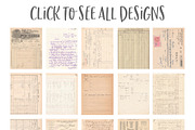 Old French Paper Vintage Textures, a Texture Graphic by Polka Dot Pixels (Thumbnail 2 of 5)