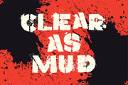 Slang Stencil Display Font, a Sans Serif Font by Fried Design Company (Thumbnail 13 of 15)