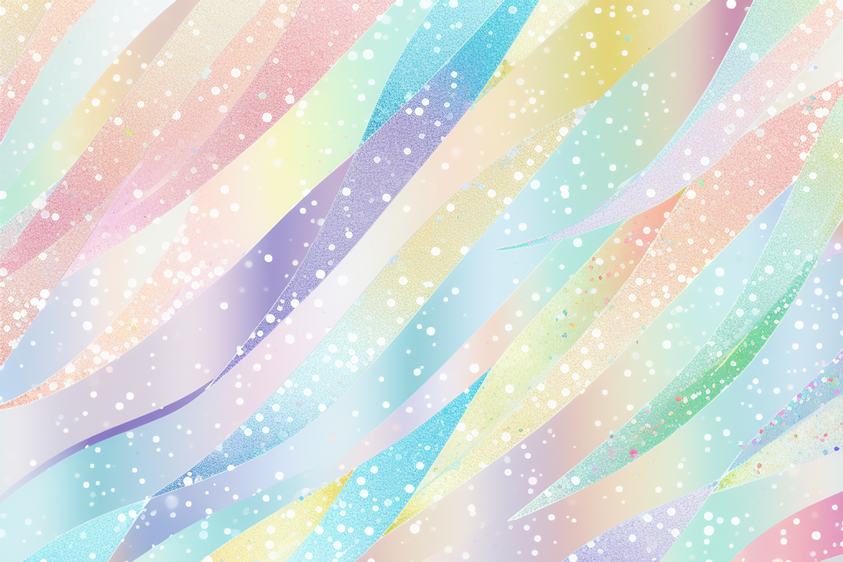 Rainbow Pastel Glitter, a Pattern Graphic by Printable Treasure (Photo 8 of 10)
