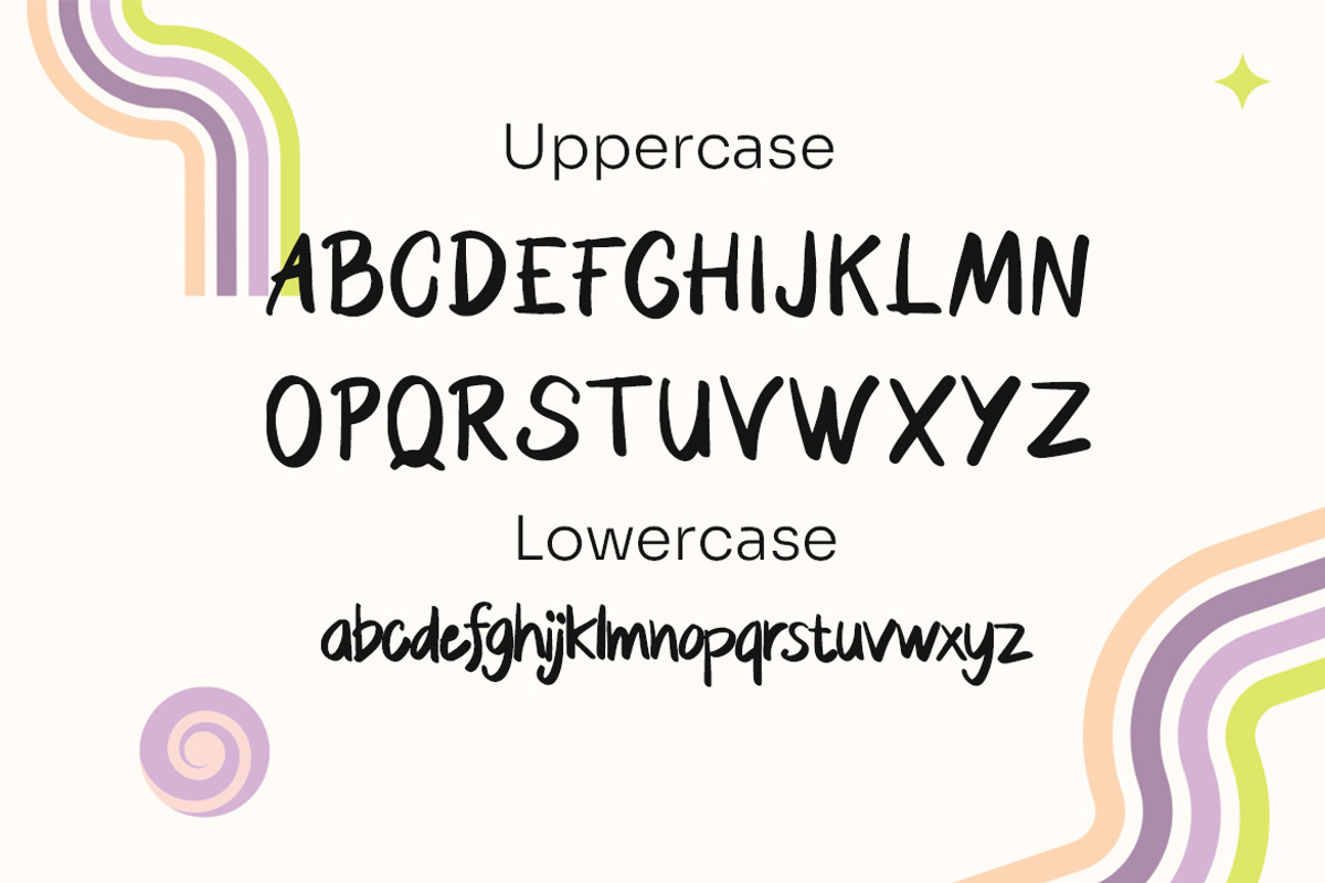 HAKORA - Handwritten Brush Font, a Handwritten Font by Dhabee (Photo 8 of 8)