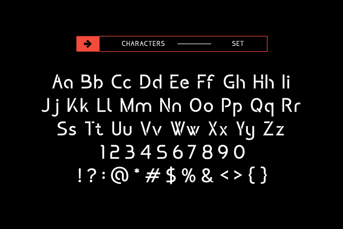 Wexora Futuristic Sans Serif Font, a Sans Serif Font by Vadovastd (Photo 2 of 7)