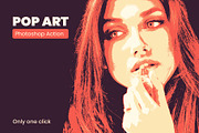 Pop Art Photoshop Action, an Action Add-On by PSD Action (Thumbnail 10 of 11)