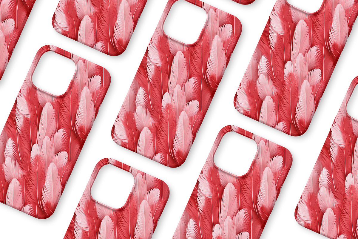 Feathers Seamless Pattern, a Pattern Graphic by Forhadx5 (Photo 15 of 19)
