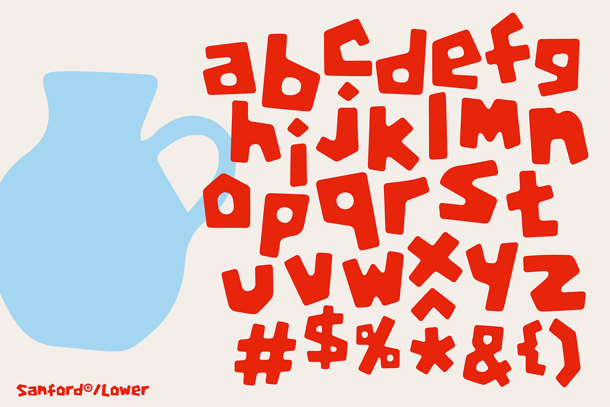Sanford — Playful Display Font, a Handwritten Font by Any-Type® Foundry (Photo 7 of 12)