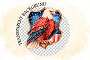 4th of July Patriotic Png Clipart Bu, an Illustration by SVGArt (Thumbnail 9 of 9)