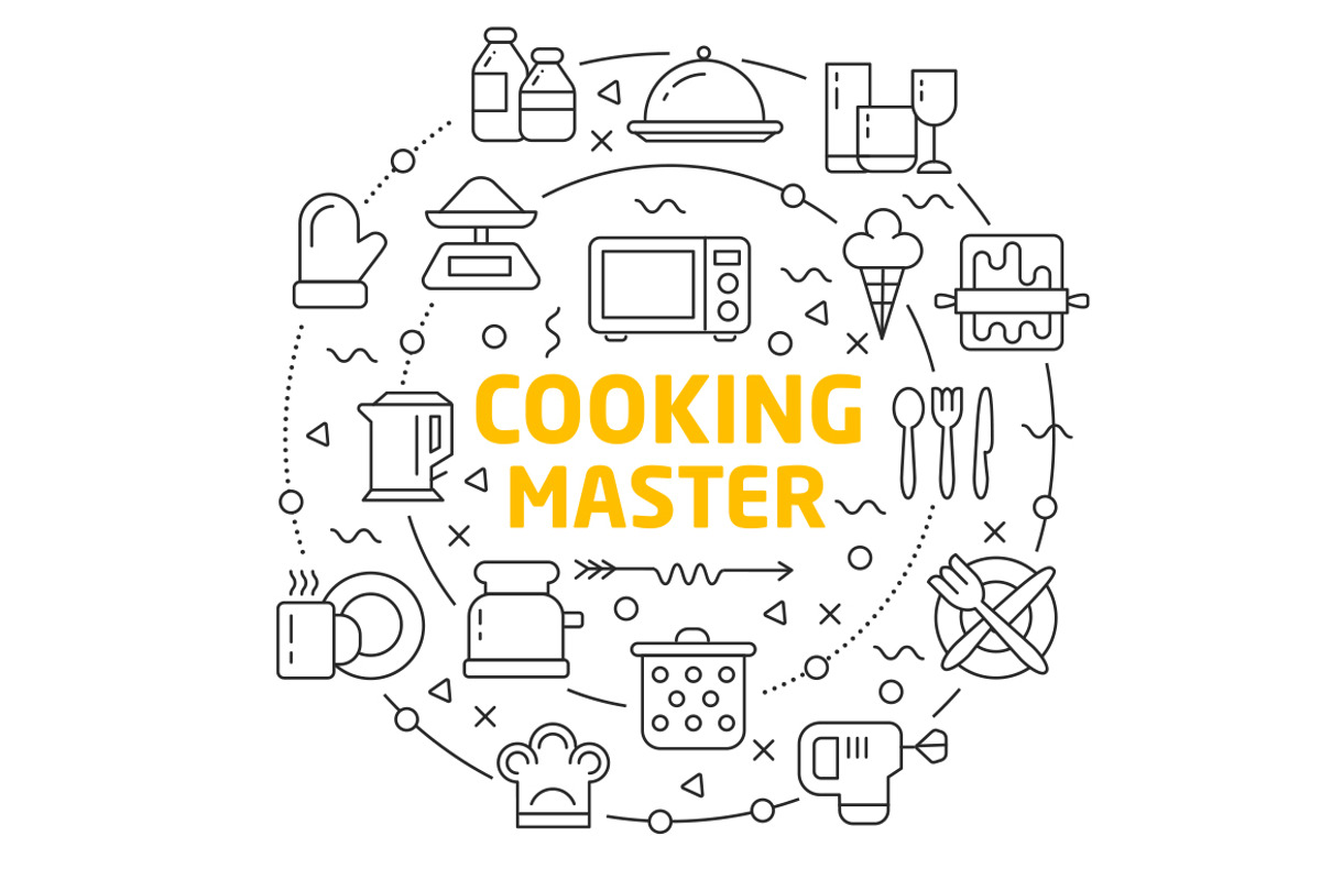 BIG SET LINES ILLUSTRATIONS (75+), a Presentation Template by ToozDesign (Photo 10 of 11)
