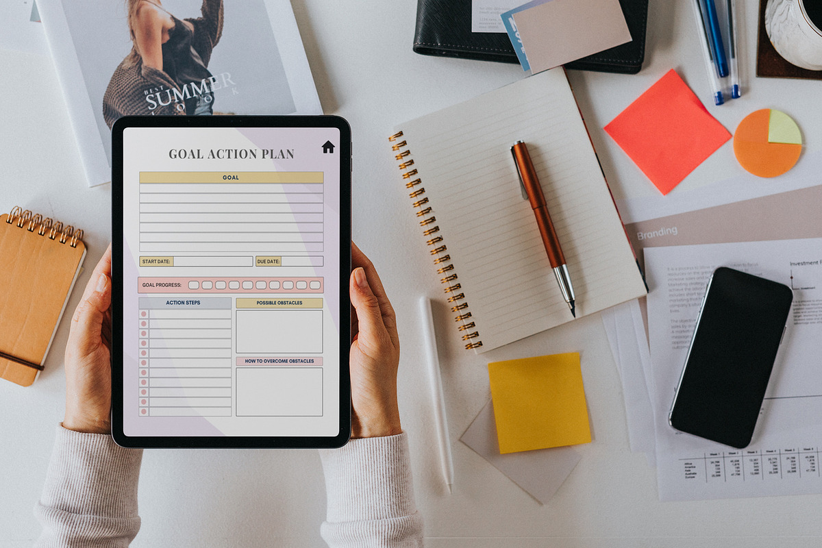 Digital Small Business Bookkeeping, a Print Template by Designmela01 (Photo 6 of 8)