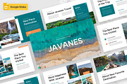 JAVANES - Travel Google Slides, a Presentation Template by UInstrument (Thumbnail 1 of 7)