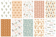 Western Bundle Clipart and Patterns, a Graphic by Katrinelly (Thumbnail 9 of 14)