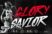 Buster Brush Modern Marker Display F, a Blackletter Font by dansdesign (Thumbnail 5 of 7)