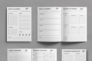 Personal Daily Planner Layout