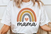 Mama Rainbow Embroidery Design, a Graphic by CraftArtStudio (Thumbnail 4 of 4)