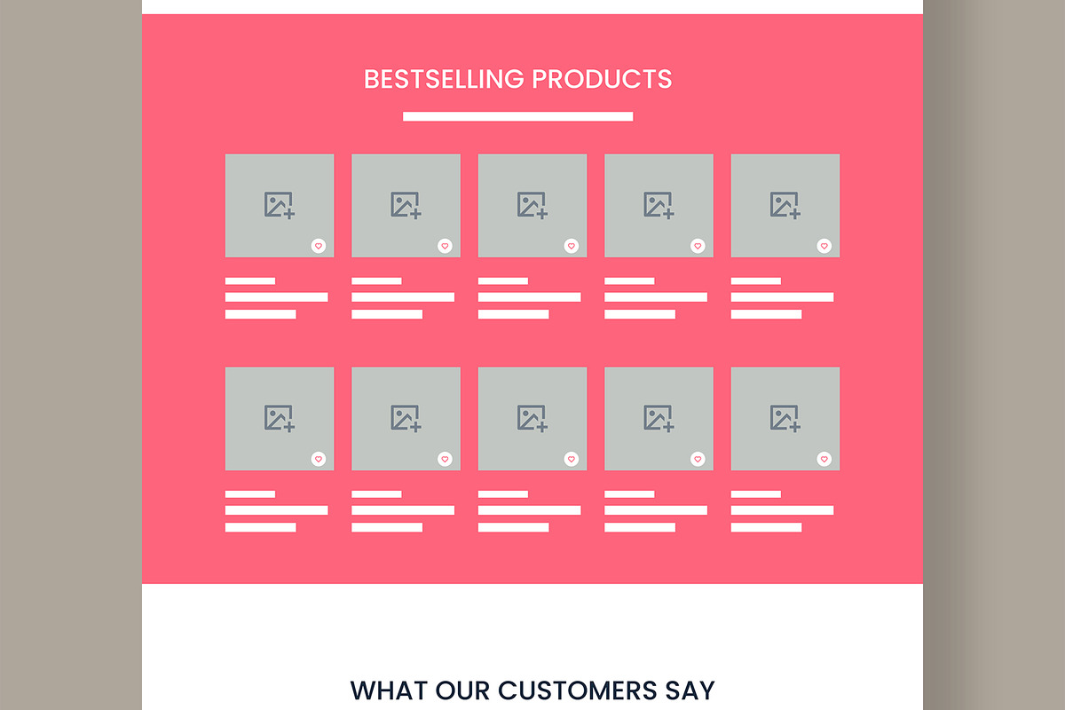 Fashion E Commerce Landing Page preview 5