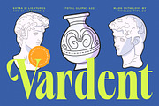 Vardent Modern Display Serif Font, a Serif Font by timelesstype.co (Thumbnail 1 of 20)