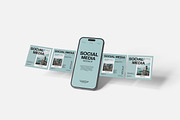 Social Media Mockup, a Product Mockup by Indah (Thumbnail 4 of 6)