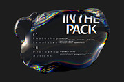 BENZINE - Liquid Photoshop Templates, a Design Template by Inartflow (Thumbnail 2 of 21)