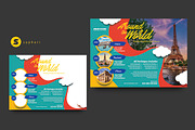 Travel Flyer Template, a Flyer Template by Saphari (Thumbnail 3 of 3)