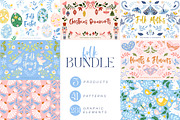 Folk BUNDLE - 5 in 1, a Pattern Graphic by Inna Moreva (Thumbnail 1 of 6)