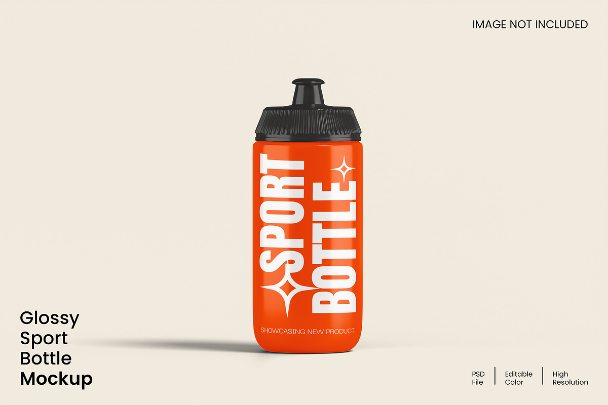 Sport Bottle Mockup, a Packaging Mockup by Unerispace