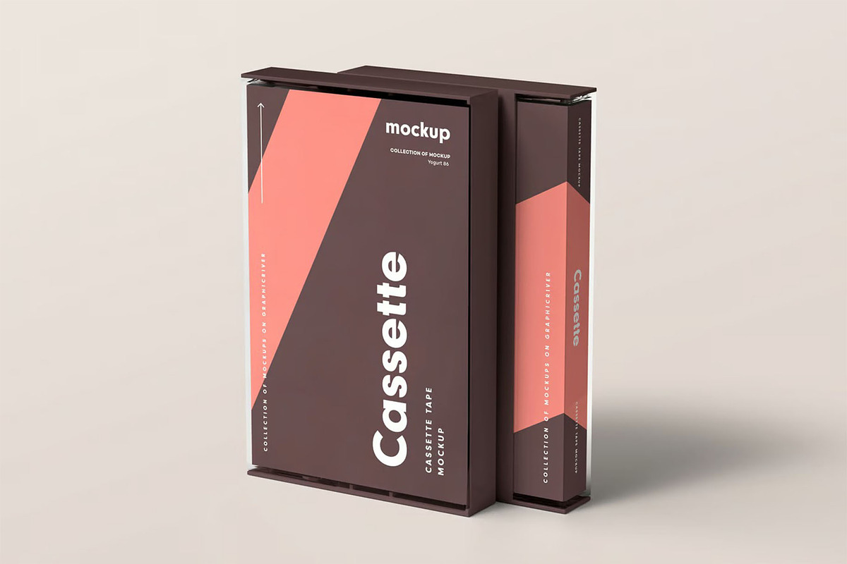 Cassette Mock-up, a Product Mockup by zippypixelstudio (Photo 11 of 15)