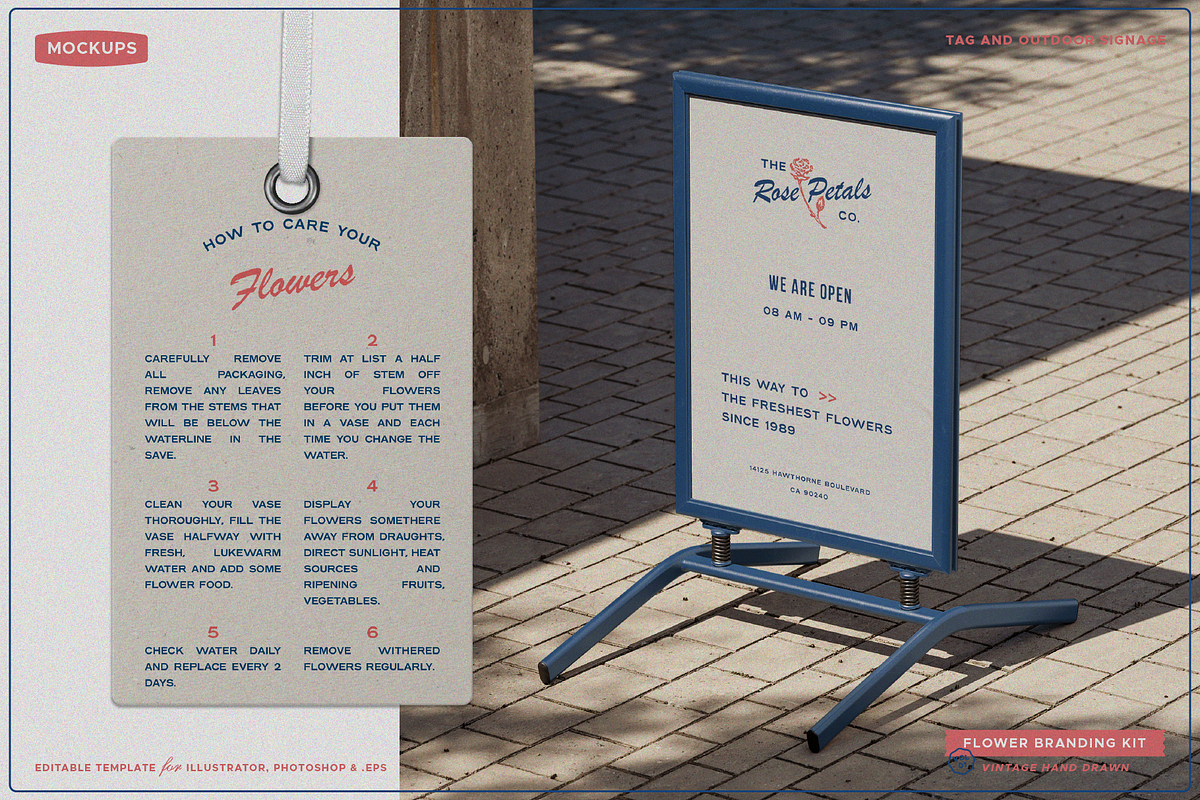 Flower Branding Kit, a Branding & Logo Template by Refolve Design (Photo 19 of 26)