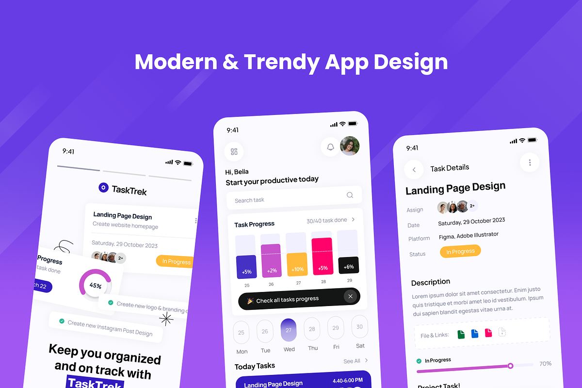Agenda Planner Mobile Apps, an App Template by SquidPixey (Photo 2 of 5)