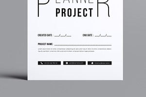 Project Planner Template Design