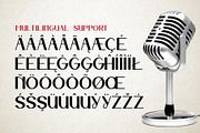 Retro Sound Ligature Label Font, a Sans Serif Font by JumboDesign (Thumbnail 5 of 6)