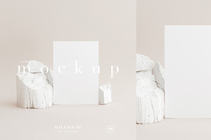 Greeting Card Mockup, Modern Mockup