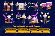 Banking and finance 3D character, a Characters & Person 3D Model by orenjidesign (Thumbnail 4 of 8)